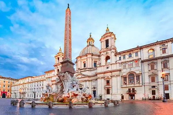 Piazza Navona fuente Plaza en Roma, Piazza Navona